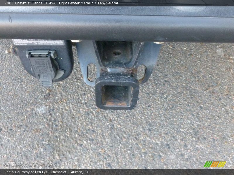 Light Pewter Metallic / Tan/Neutral 2003 Chevrolet Tahoe LT 4x4