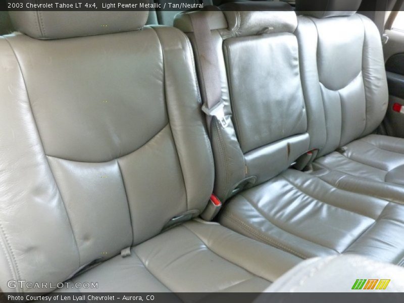 Light Pewter Metallic / Tan/Neutral 2003 Chevrolet Tahoe LT 4x4