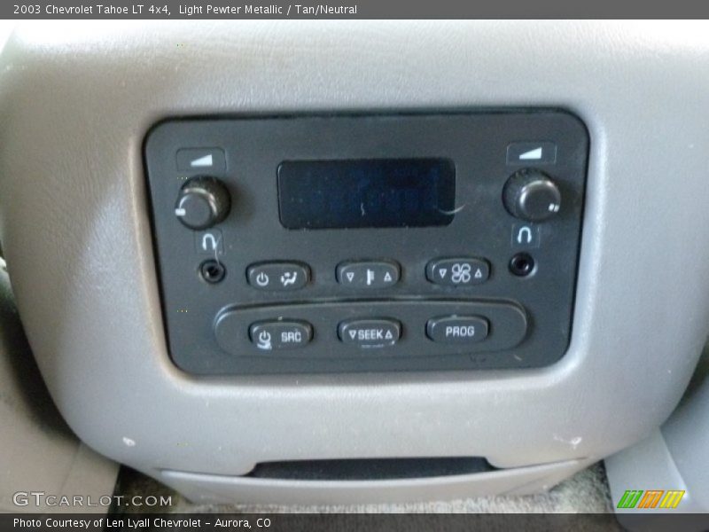 Light Pewter Metallic / Tan/Neutral 2003 Chevrolet Tahoe LT 4x4