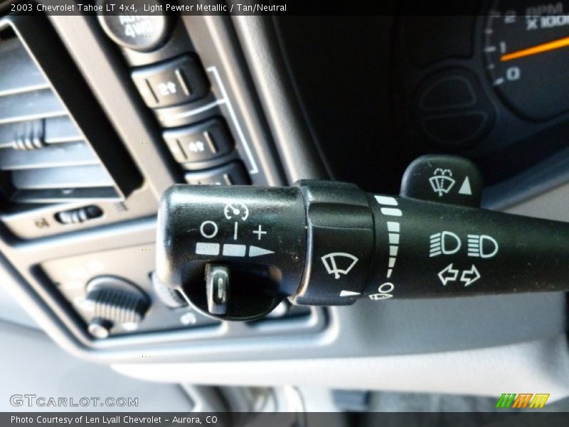 Light Pewter Metallic / Tan/Neutral 2003 Chevrolet Tahoe LT 4x4