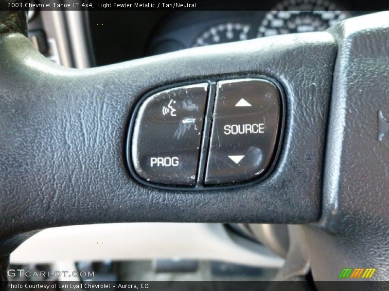 Light Pewter Metallic / Tan/Neutral 2003 Chevrolet Tahoe LT 4x4