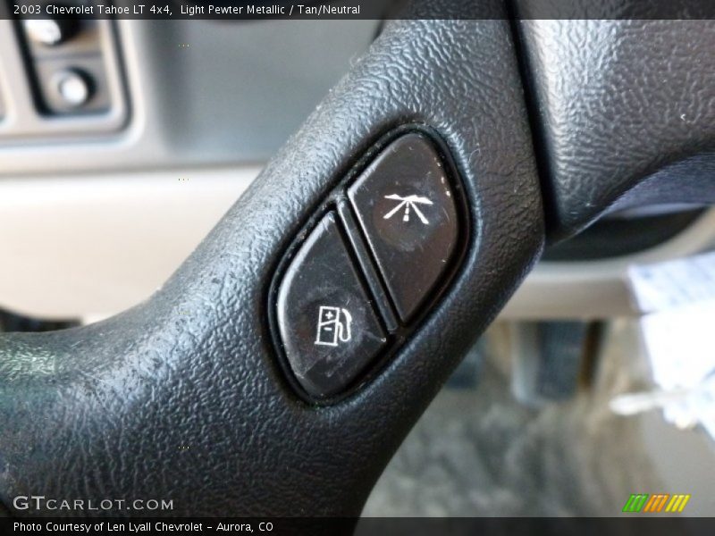 Light Pewter Metallic / Tan/Neutral 2003 Chevrolet Tahoe LT 4x4
