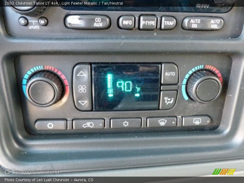 Light Pewter Metallic / Tan/Neutral 2003 Chevrolet Tahoe LT 4x4