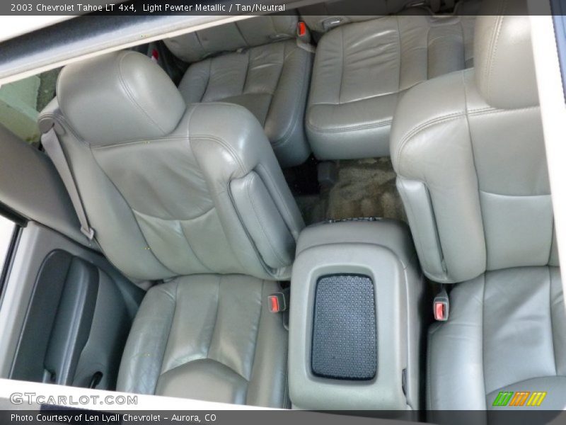 Light Pewter Metallic / Tan/Neutral 2003 Chevrolet Tahoe LT 4x4