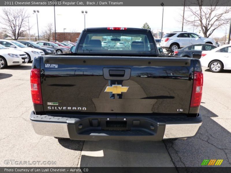 Black / Dark Titanium 2011 Chevrolet Silverado 1500 LS Regular Cab