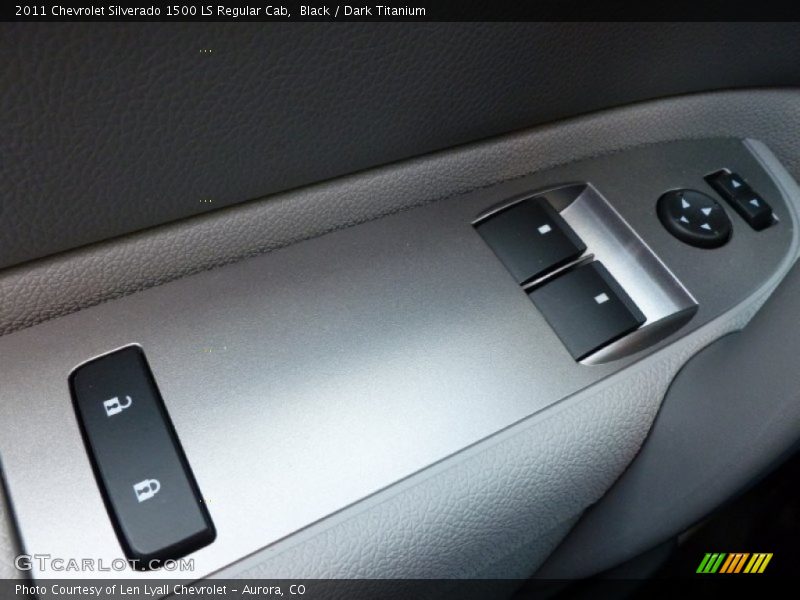 Black / Dark Titanium 2011 Chevrolet Silverado 1500 LS Regular Cab