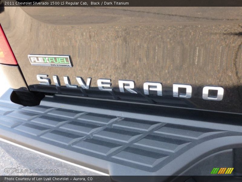 Black / Dark Titanium 2011 Chevrolet Silverado 1500 LS Regular Cab