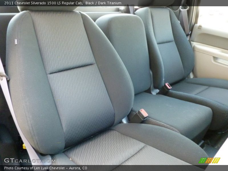 Black / Dark Titanium 2011 Chevrolet Silverado 1500 LS Regular Cab