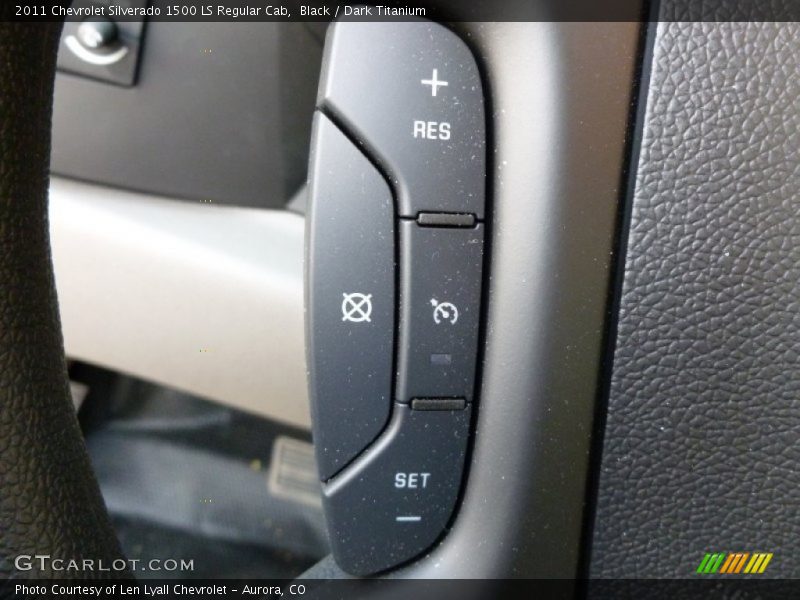Black / Dark Titanium 2011 Chevrolet Silverado 1500 LS Regular Cab
