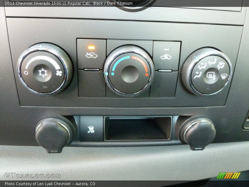 Black / Dark Titanium 2011 Chevrolet Silverado 1500 LS Regular Cab