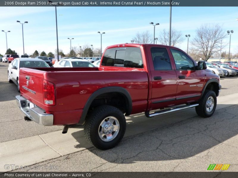 Inferno Red Crystal Pearl / Medium Slate Gray 2006 Dodge Ram 2500 Power Wagon Quad Cab 4x4