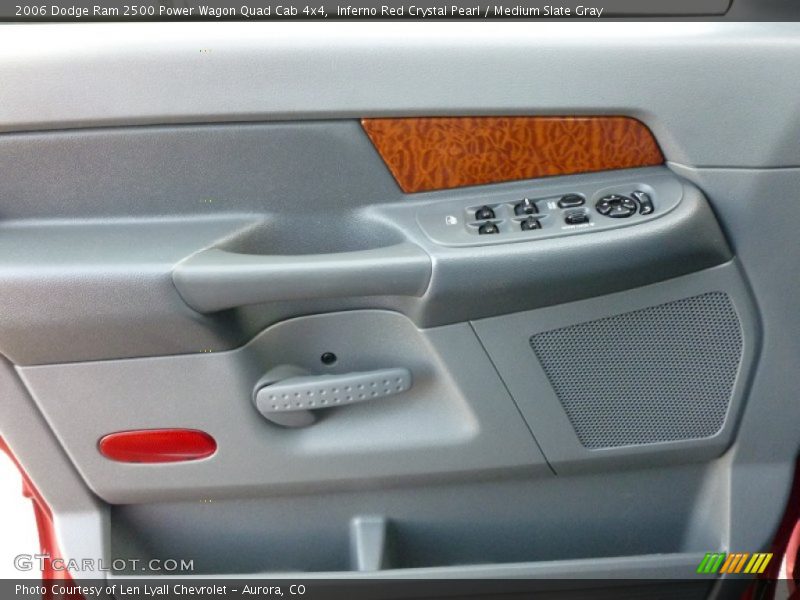 Inferno Red Crystal Pearl / Medium Slate Gray 2006 Dodge Ram 2500 Power Wagon Quad Cab 4x4
