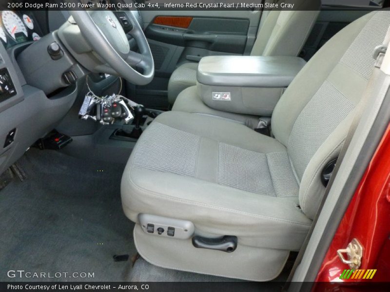Inferno Red Crystal Pearl / Medium Slate Gray 2006 Dodge Ram 2500 Power Wagon Quad Cab 4x4