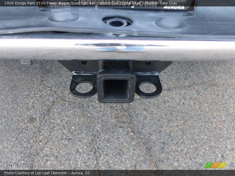 Inferno Red Crystal Pearl / Medium Slate Gray 2006 Dodge Ram 2500 Power Wagon Quad Cab 4x4