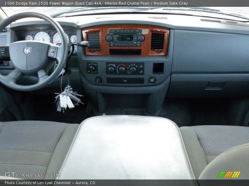 Inferno Red Crystal Pearl / Medium Slate Gray 2006 Dodge Ram 2500 Power Wagon Quad Cab 4x4
