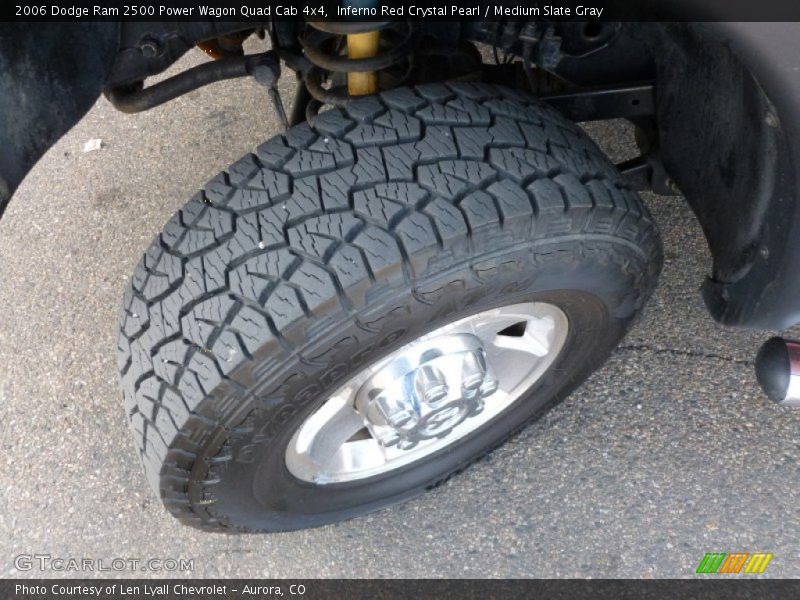 Inferno Red Crystal Pearl / Medium Slate Gray 2006 Dodge Ram 2500 Power Wagon Quad Cab 4x4