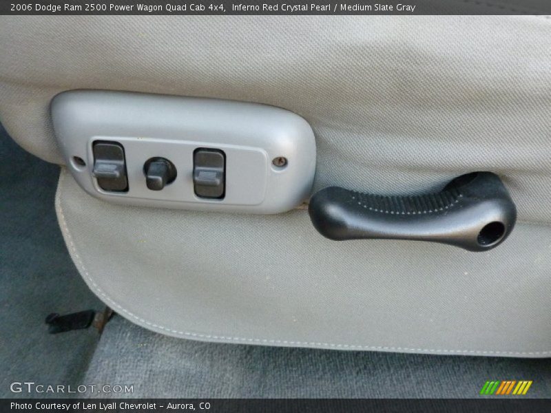 Inferno Red Crystal Pearl / Medium Slate Gray 2006 Dodge Ram 2500 Power Wagon Quad Cab 4x4