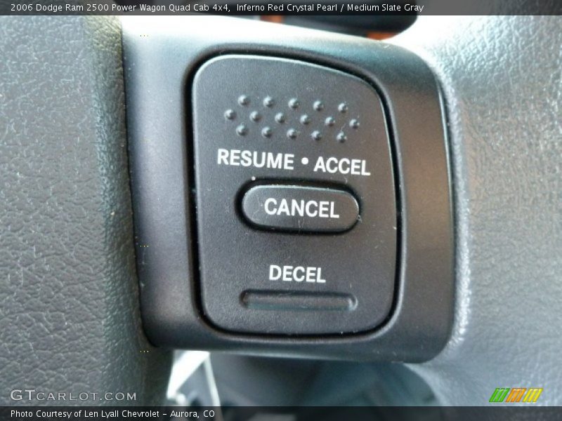 Inferno Red Crystal Pearl / Medium Slate Gray 2006 Dodge Ram 2500 Power Wagon Quad Cab 4x4