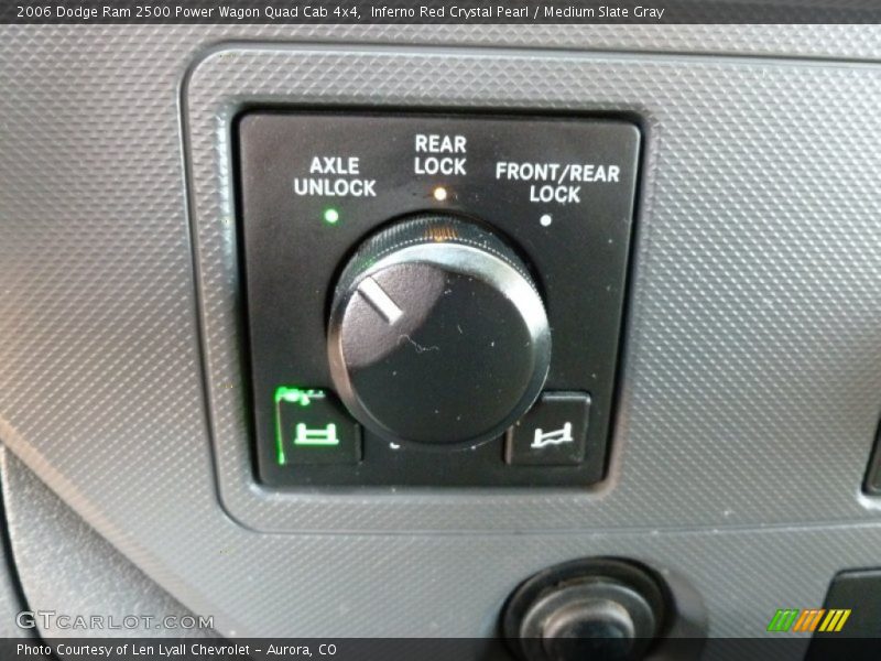 Inferno Red Crystal Pearl / Medium Slate Gray 2006 Dodge Ram 2500 Power Wagon Quad Cab 4x4