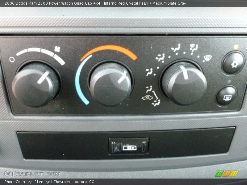 Controls of 2006 Ram 2500 Power Wagon Quad Cab 4x4