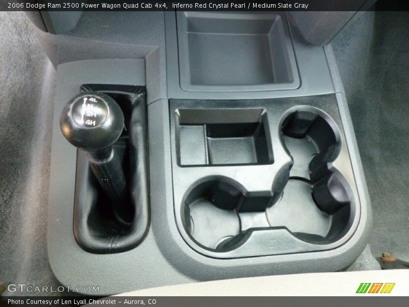 Inferno Red Crystal Pearl / Medium Slate Gray 2006 Dodge Ram 2500 Power Wagon Quad Cab 4x4