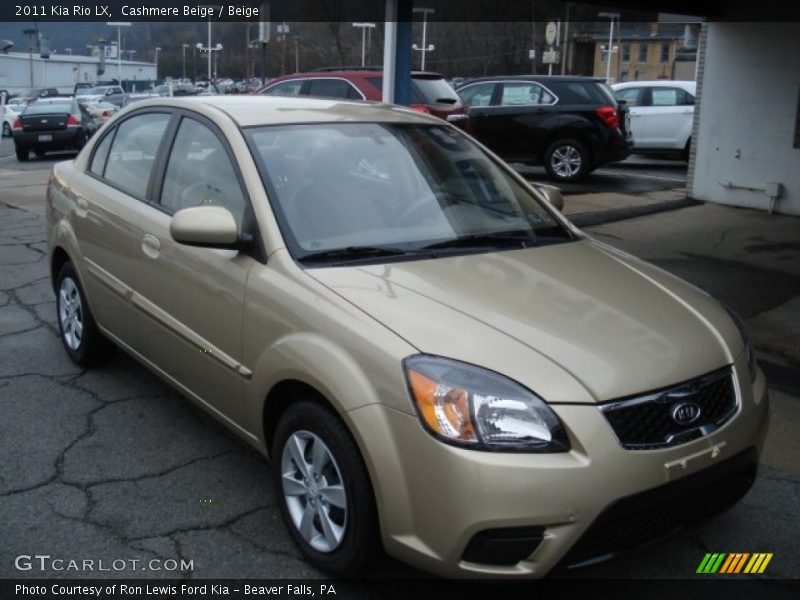 Cashmere Beige / Beige 2011 Kia Rio LX