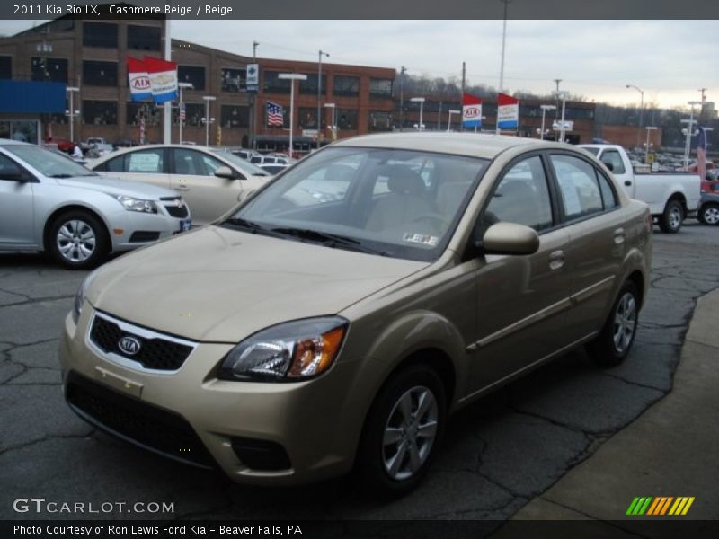 Cashmere Beige / Beige 2011 Kia Rio LX