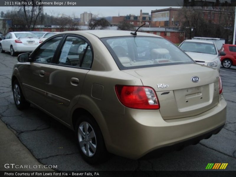 Cashmere Beige / Beige 2011 Kia Rio LX