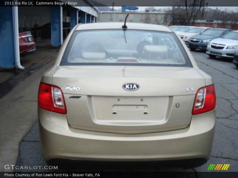 Cashmere Beige / Beige 2011 Kia Rio LX
