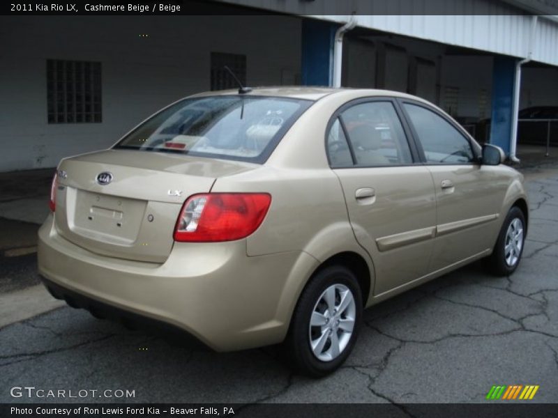 Cashmere Beige / Beige 2011 Kia Rio LX