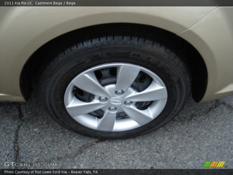 Cashmere Beige / Beige 2011 Kia Rio LX