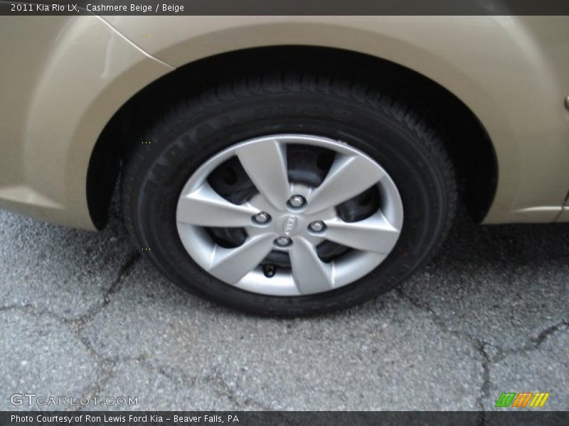 Cashmere Beige / Beige 2011 Kia Rio LX