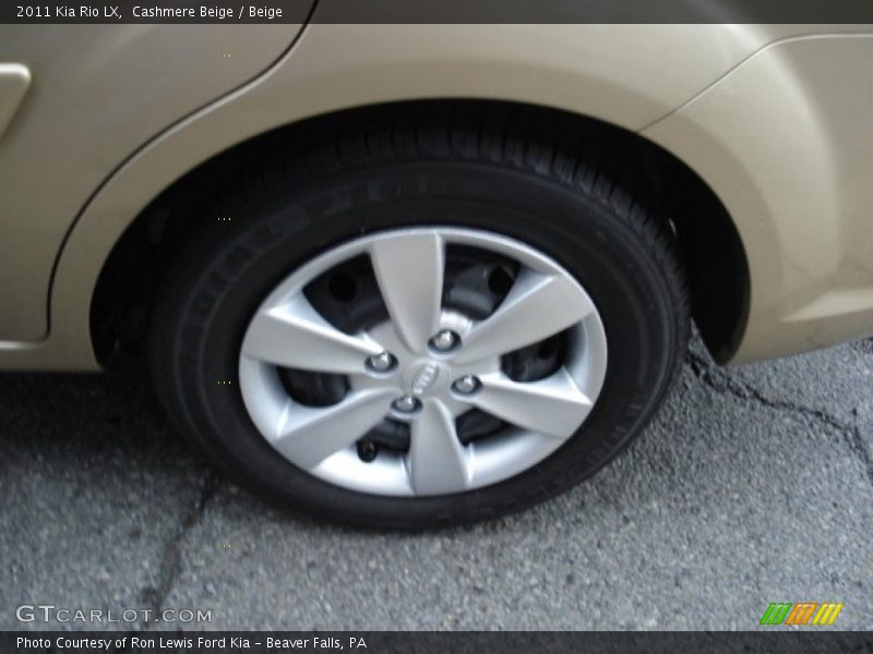 Cashmere Beige / Beige 2011 Kia Rio LX