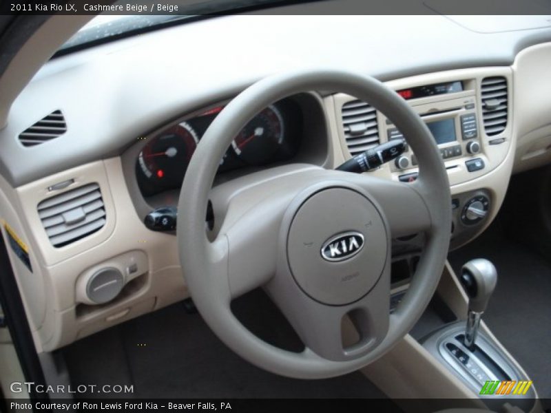 Cashmere Beige / Beige 2011 Kia Rio LX