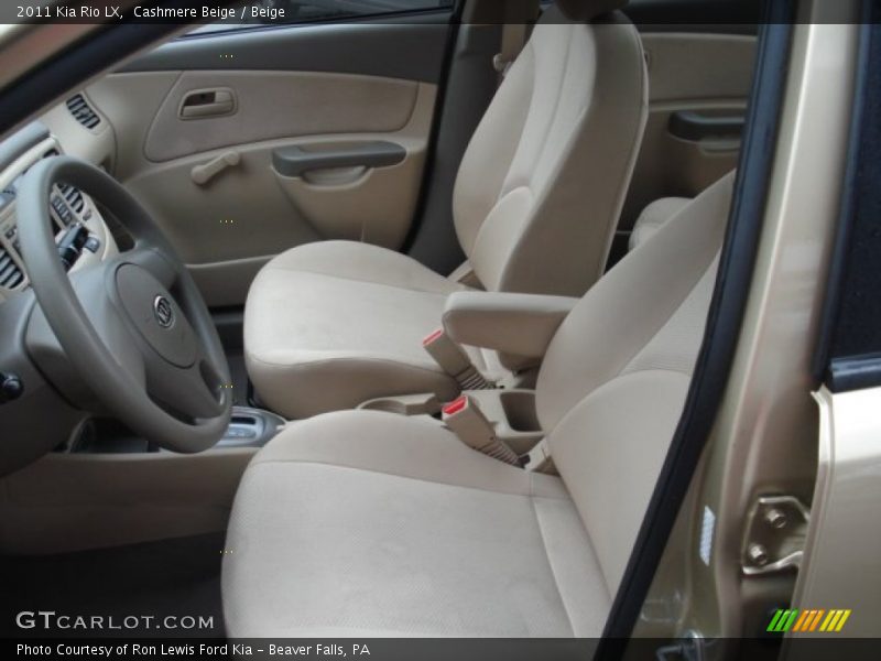 Cashmere Beige / Beige 2011 Kia Rio LX