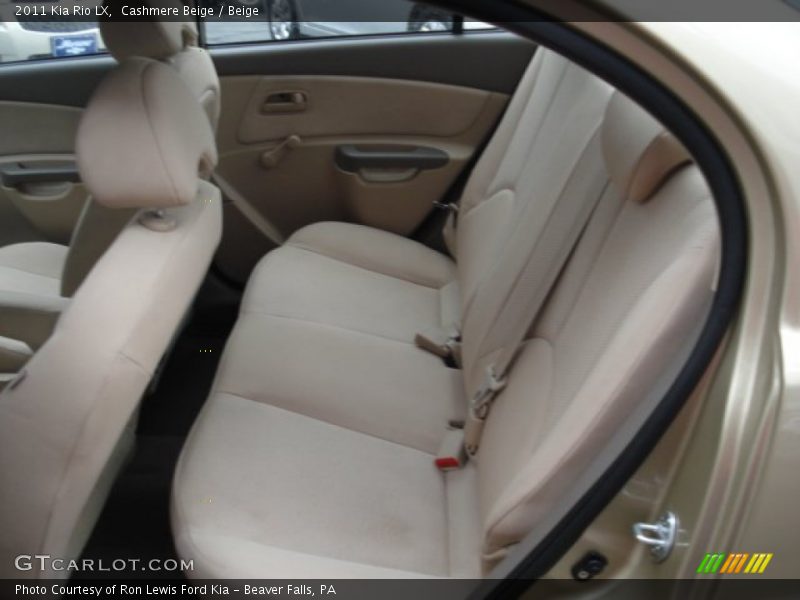Cashmere Beige / Beige 2011 Kia Rio LX