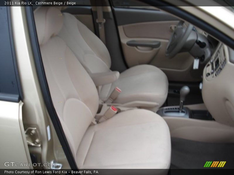 Cashmere Beige / Beige 2011 Kia Rio LX