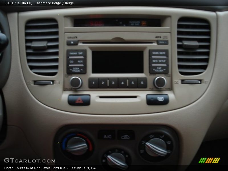 Cashmere Beige / Beige 2011 Kia Rio LX