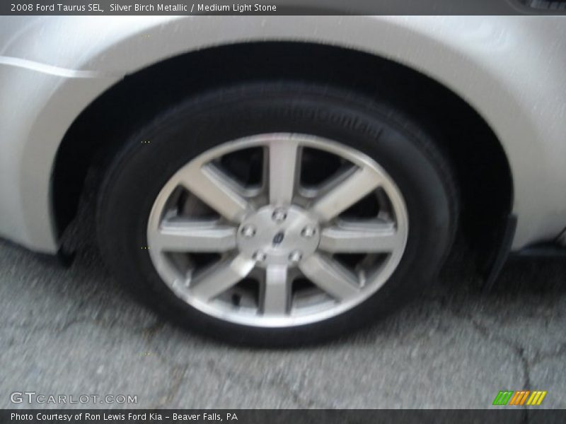 Silver Birch Metallic / Medium Light Stone 2008 Ford Taurus SEL