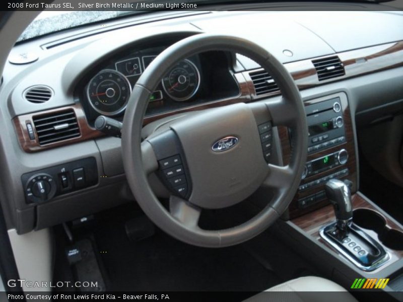 Silver Birch Metallic / Medium Light Stone 2008 Ford Taurus SEL