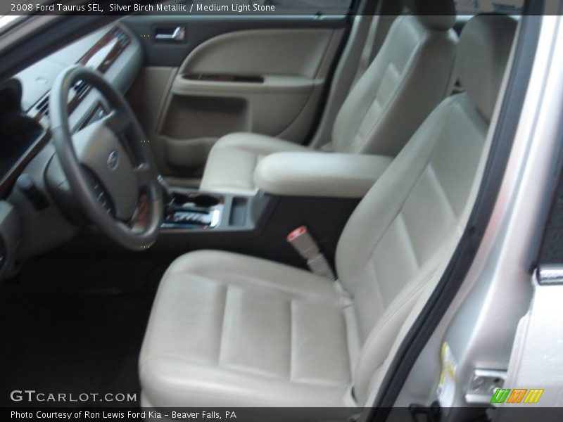 Silver Birch Metallic / Medium Light Stone 2008 Ford Taurus SEL