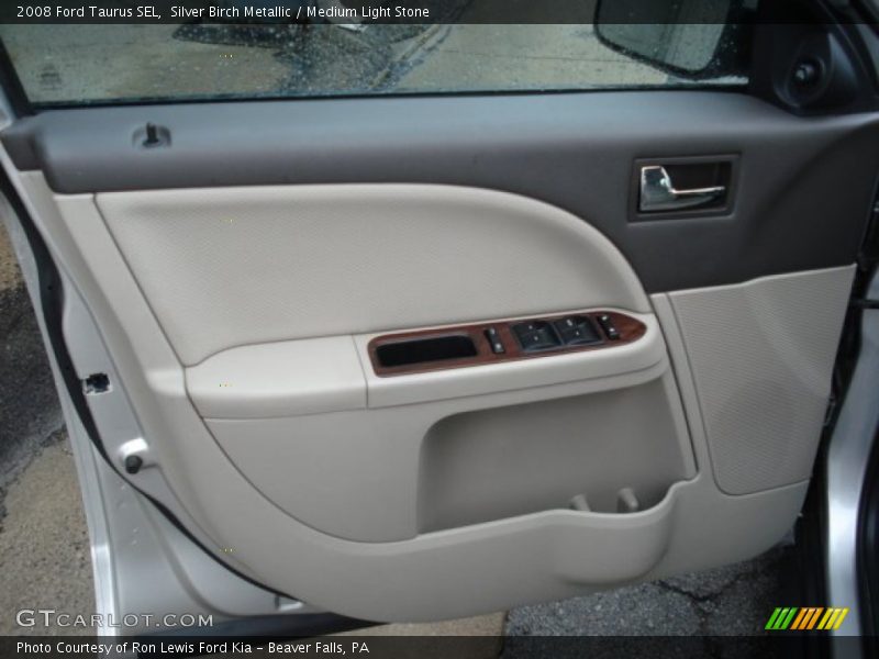 Silver Birch Metallic / Medium Light Stone 2008 Ford Taurus SEL