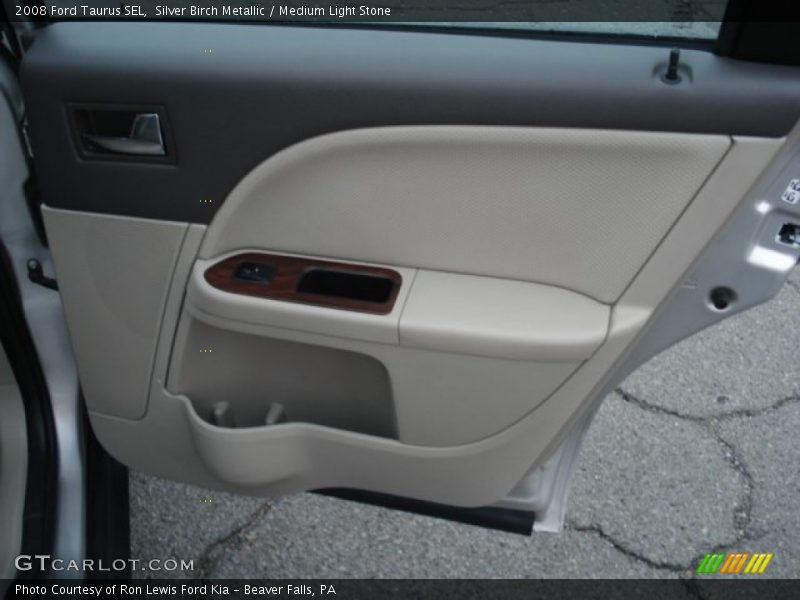 Silver Birch Metallic / Medium Light Stone 2008 Ford Taurus SEL