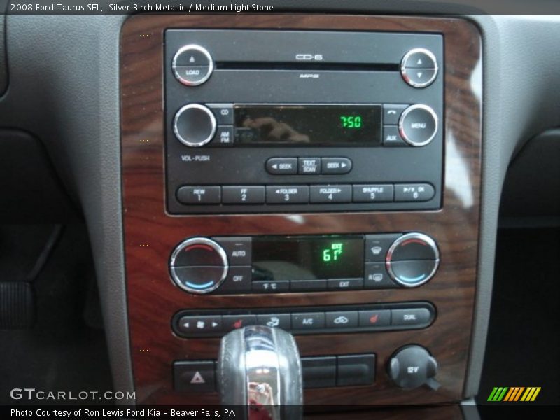Silver Birch Metallic / Medium Light Stone 2008 Ford Taurus SEL