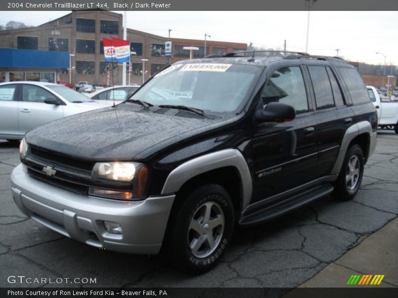 Black / Dark Pewter 2004 Chevrolet TrailBlazer LT 4x4