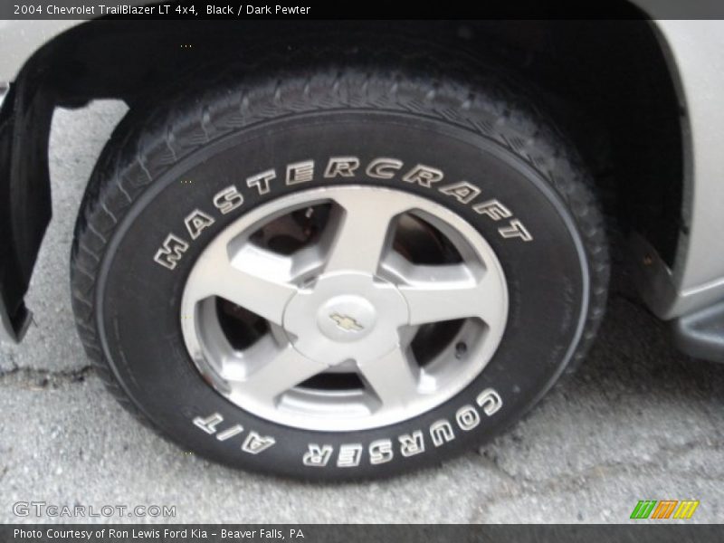 Black / Dark Pewter 2004 Chevrolet TrailBlazer LT 4x4