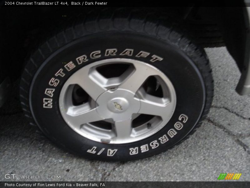 Black / Dark Pewter 2004 Chevrolet TrailBlazer LT 4x4