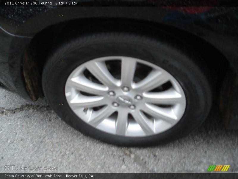 Black / Black 2011 Chrysler 200 Touring