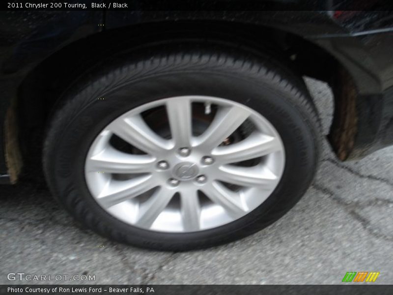 Black / Black 2011 Chrysler 200 Touring