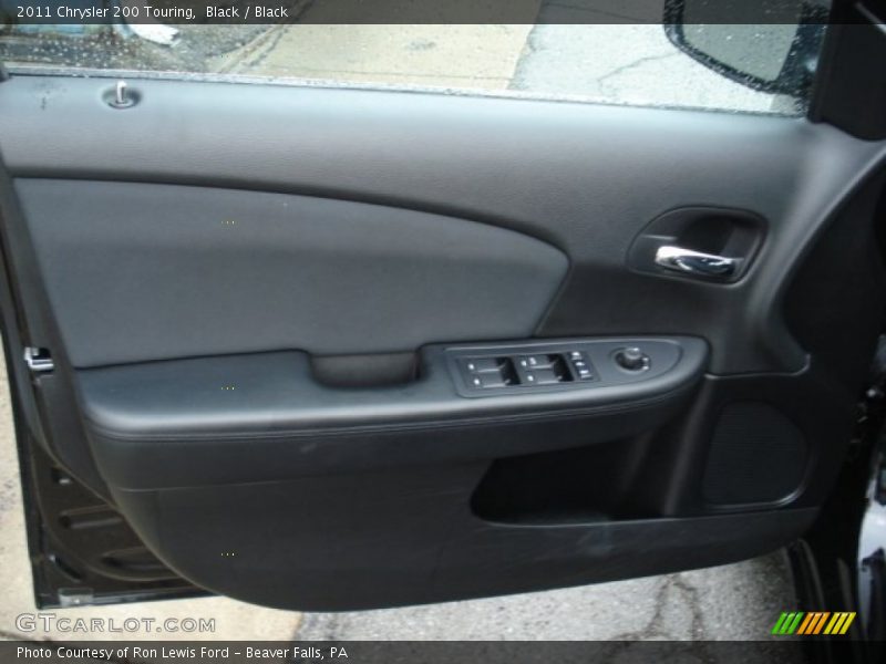 Black / Black 2011 Chrysler 200 Touring